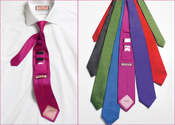 Re-make:  Tie with hidden iPod stash